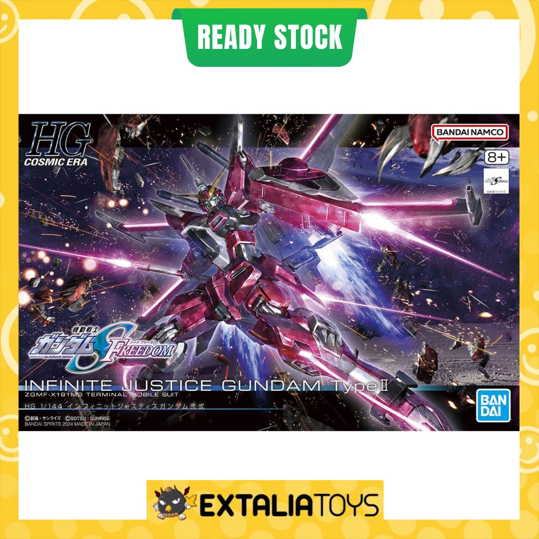 BANDAI HG 1/144 INFINITE JUSTICE GUNDAM TypeⅡ BANDAI HG 1/144 INFINITE JUSTICE GUNDAM TypeⅡ